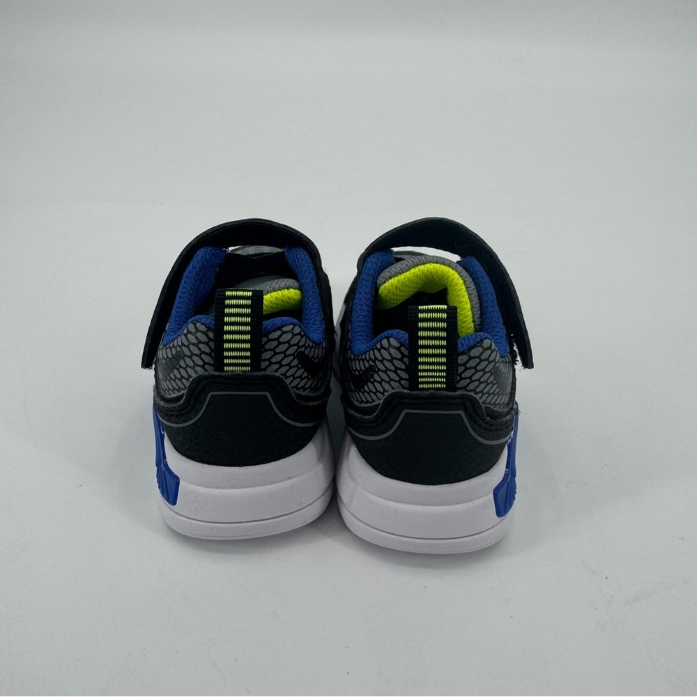 NWOT S Sport By Skechers Black and Blue Light Up Fluxe Sneakers Size 5 - Picture 6 of 8